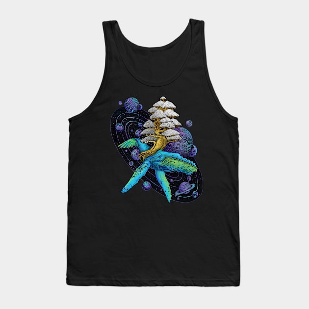 Whale tree of life Tank Top by ruta13art